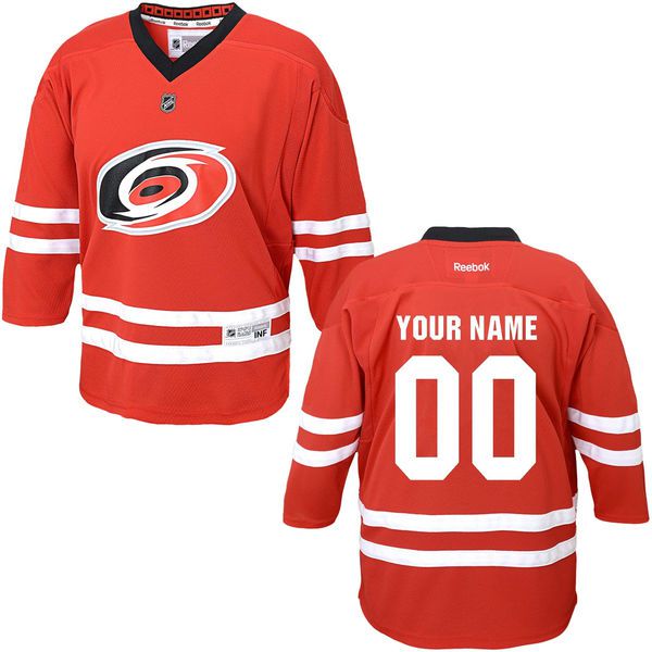 Reebok Carolina Hurricanes Youth Replica Home NHL Jersey - Red->youth nhl jersey->Youth Jersey